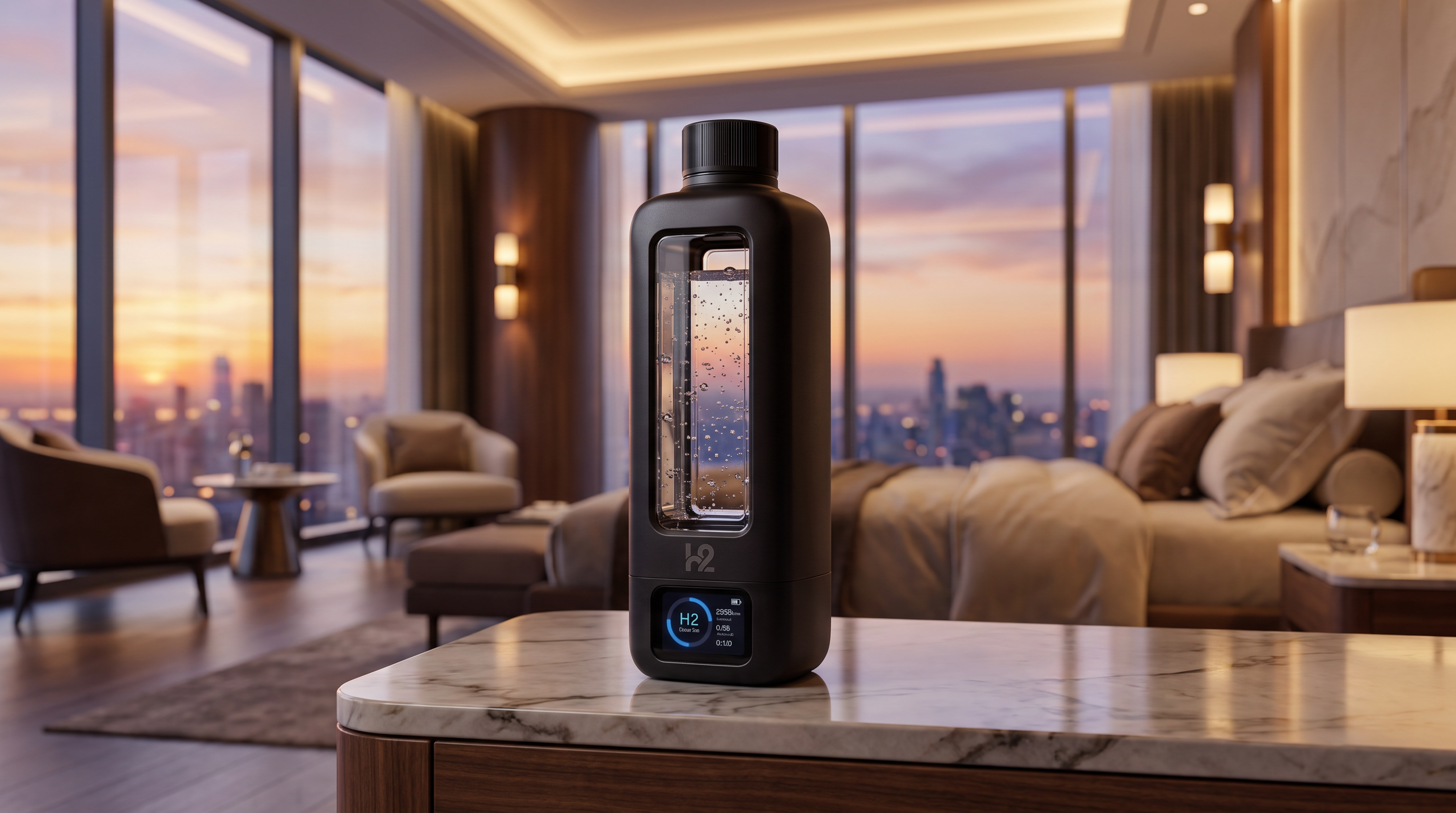 H2 Vitae PRO luxury hotel lifestyle
