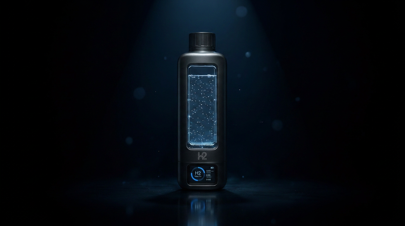 H2 Vitae PRO molecular hydrogen bottle